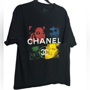 Chanelkids T-Shirt collaborations by White Lightening size x-large XL